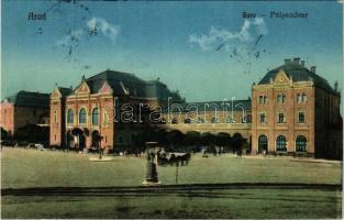 1927 Arad, Gara / Pályaudvar, vasútállomás / railway station