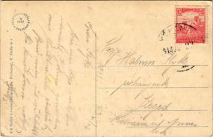 1918 Gyékényes, Dráva híd. Vasúti levelezőlapárusítás 164. (EK)