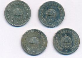 1915-1916. 10f Cu-Ni-Zn (4x) T:2,2- Adamo K3.1