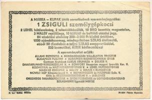 1979. "Márka Sorsjegy" II. osztályú sorsjegy T:I-