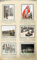 1936 Die Deutsche Wehrmacht - a német hadsereget bemutató cigarettakép-gyűjtőalbum, sok beragasztott...