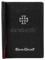 1944 Ehren-Chronik, II. világháborús katonai szolgálatért adományozott német emlékalbum. Fekete-fehé...