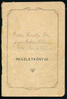 1931-1945 Makó, részletfizetési könyv