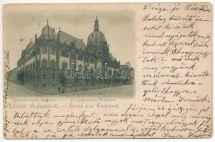 Budapest IX. Üllői út, Iparművészeti Múzeum. Rigler r.-t. litho (r)