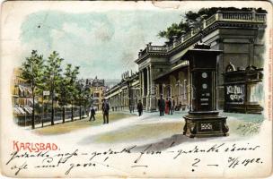 1902 Karlovy Vary, Karlsbad; Winkler & Voigt No. 10054. s: E. Spindler (szakadások / tears)