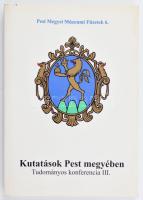 Kutatások Pest megyében. Tudományos konferencia III. Szerk.: Korkes Zsuzsa. Pest Megyei Múzeumi Füzetek 6. Szentendre, 2001., Pest Megyei Múzeumok Igazgatósága. Kiadói papírkötés. Megjelent 300 példányban.