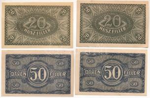 1920. 20f (2x) + 50f (2x) T:I-
Adamo K1,K2