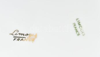 Limoges francia lapostányér, 6 db, jelzett, szép állapotban, d: 24,5 cm