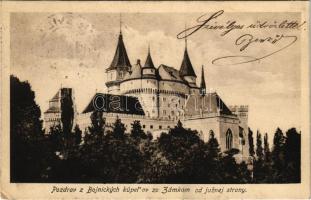 Bajmóc, Bojnice; Bojnicky hrad / Bajmóc vára / castle (fl)