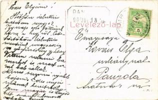 1909 Szatmárhegy, Viile Satu Mare; Lehoczky Villa. Hollósi felvétele (EK)