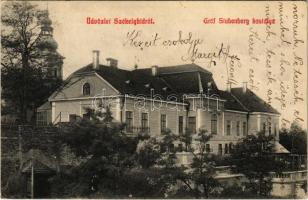 1909 Székelyhíd, Sacueni; Gróf Stubenberg kastélya / castle