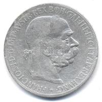 Ausztria 1900. 5K Ag Ferenc József T:3  Austria 1900. 5 Corona Ag Franz Joseph C:F Krause KM#2807