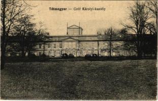 1918 Tótmegyer, Slovensky Meder, Palárikovo; Gróf Károlyi kastély / castle (EK)
