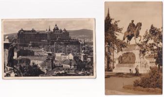 Budapest - 10 db régi képeslap