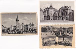 Szabadka, Subotica; - 3 db régi képeslap / 3 pre-1945 postcards