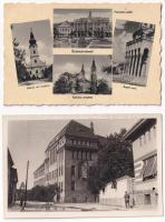 Szatmárnémeti, Satu Mare; - 2 db régi képeslap / 2 pre-1945 postcards