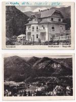 Tusnádfürdő, Baile Tusnad; - 2 db régi képeslap / 2 pre-1945 postcards