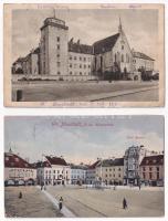Wiener Neustadt, Bécsújhely; - 2 pre-1945 postcards