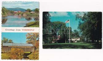 4 db modern amerikai képeslap (USA)