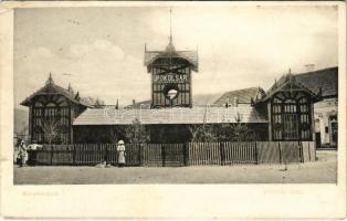 1906 Kovászna, Covasna; Pokolsár gyógyfürdő / spa, bath (lyuk / pinhole)