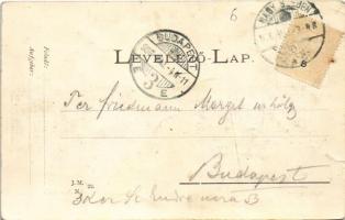 1906 Kovászna, Covasna; Pokolsár gyógyfürdő / spa, bath (lyuk / pinhole)