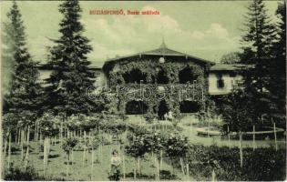 1918 Buziásfürdő, Baile Buzias; Bazár szálloda / hotel, spa (fa)