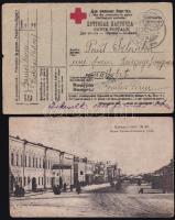 1917 Hadifogoly levelezőlap és képeslap Irbitbe