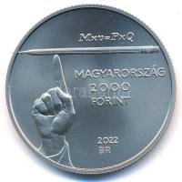 2022. 2000Ft Cu-Ni "Milton Friedman" kapszulában T:BU