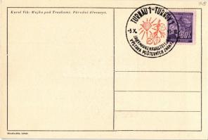 Turnov, Turnova nad Jizerou, Turnau; Briefmarken-Ausstellung 5-12. Oktober 1941. / Vystava Postovníc...