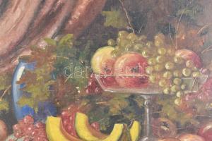 Vári Vojtovits Zoltán (1890-1953): Csendélet. Olaj, vászon, jelezve balra lent. Dekoratív, kissé sér...