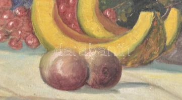 Vári Vojtovits Zoltán (1890-1953): Csendélet. Olaj, vászon, jelezve balra lent. Dekoratív, kissé sér...