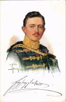 IV. Károly / Kaiser Karl. Dem K.u.K. Kriegsfürsorgeamt gewidmet / Charles I of Austria s: Oskar Brüch (EK)