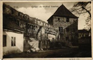 1928 Kolozsvár, Cluj; Colturi de vechiul Bastion / régi bástyák / old bastion towers. Berecky photo (EK)