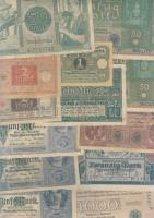 Német Birodalom 1898-tól 162 klf db bankjegy Rosenberg-katalógus szerint rendezve; alszámok, vízjel,...