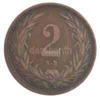 1914KB 2f bronz "Magyar Királyi Váltópénz" T:1- patina Adamo K4