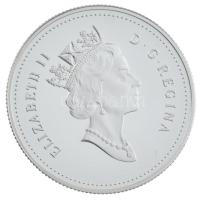 Kanada 1998. 50c Ag "Műkorcsolya" T:PP Canada eredeti fém díszdobozban 1998. 50 Cents Ag &...