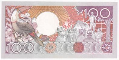 Suriname 1986. 100G T:I 
Suriname 1986. 100 Gulden C:UNC
Krause P#133a(2)