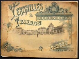 cca 1900 Versailles és Trianon füzet 14 oldal képpel / 14 pages booklet