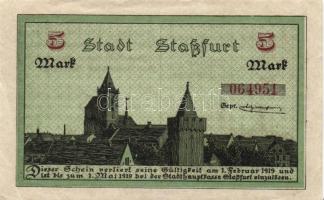 Német Birodalom/Császárság/Staßfurt 1918.10.1. 5M (31x) T:I,I-