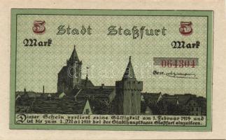 Német Birodalom/Császárság/Staßfurt 1918.10.1. 5M (31x) T:I,I-