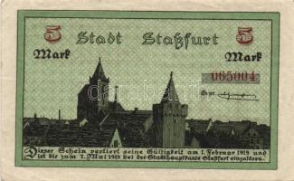 Német Birodalom/Császárság/Staßfurt 1918.10.1. 5M (31x) T:I,I-