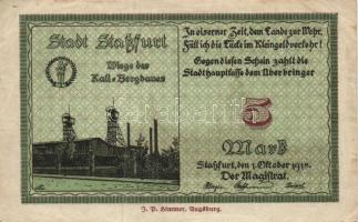 Német Birodalom/Császárság/Staßfurt 1918.10.1. 5M (31x) T:I,I-