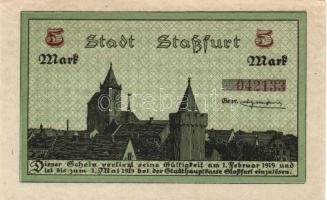 Német Birodalom/Császárság/Staßfurt 1918.10.1. 5M (31x) T:I,I-