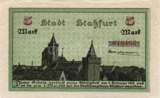 Német Birodalom/Császárság/Staßfurt 1918.10.1. 5M (31x) T:I,I-