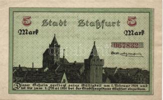 Német Birodalom/Császárság/Staßfurt 1918.10.1. 5M (31x) T:I,I-
