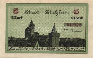 Német Birodalom/Császárság/Staßfurt 1918.10.1. 5M (31x) T:I,I-