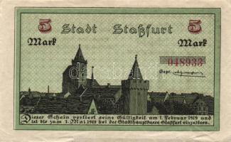 Német Birodalom/Császárság/Staßfurt 1918.10.1. 5M (31x) T:I,I-