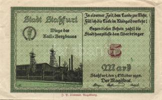 Német Birodalom/Császárság/Staßfurt 1918.10.1. 5M (31x) T:I,I-