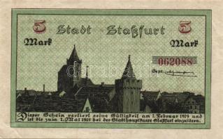 Német Birodalom/Császárság/Staßfurt 1918.10.1. 5M (31x) T:I,I-