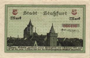 Német Birodalom/Császárság/Staßfurt 1918.10.1. 5M (31x) T:I,I-